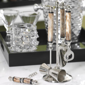 Bone Handle Bar Tool Set